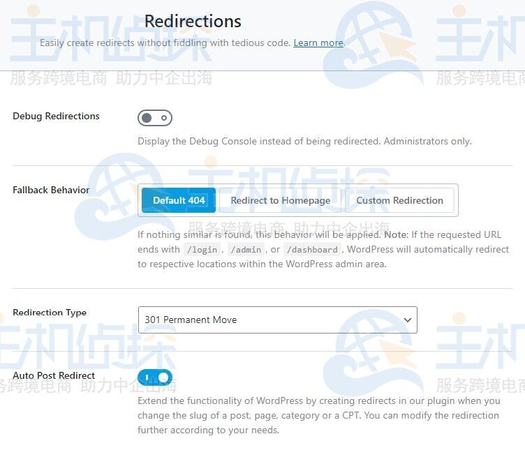 Redirections