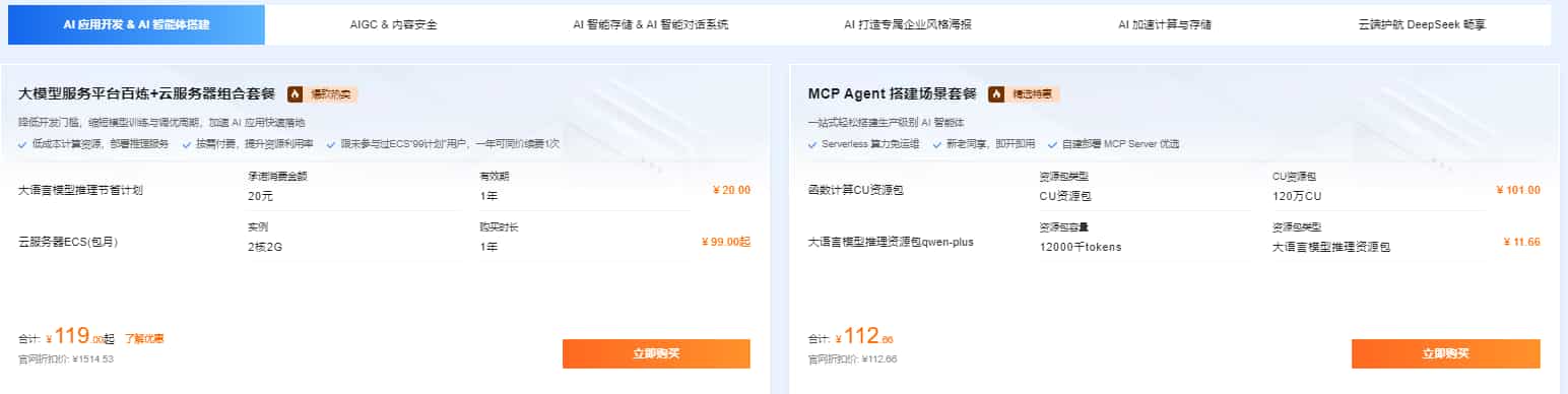 AI产品组合购