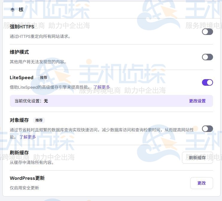 WordPress概览设置