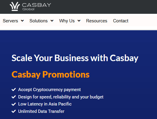 Casbay黑五网一优惠