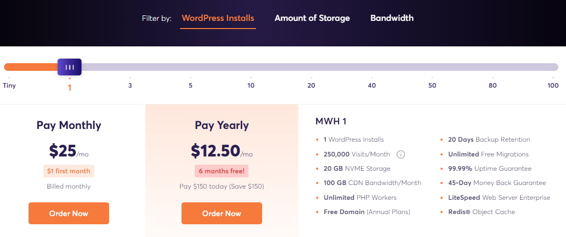 ChemiCloud WordPress主机托管黑五方案
