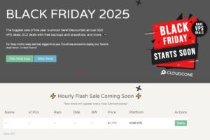 CloudCone黑五隐藏福利