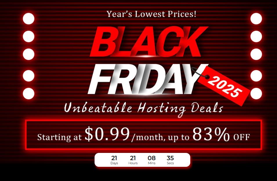 Database Mart黑五活动