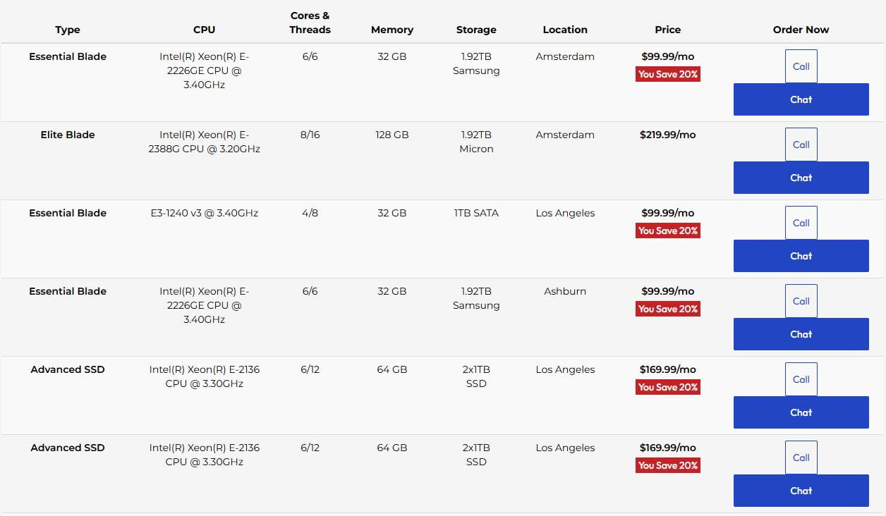 InMotionHosting环保服务器