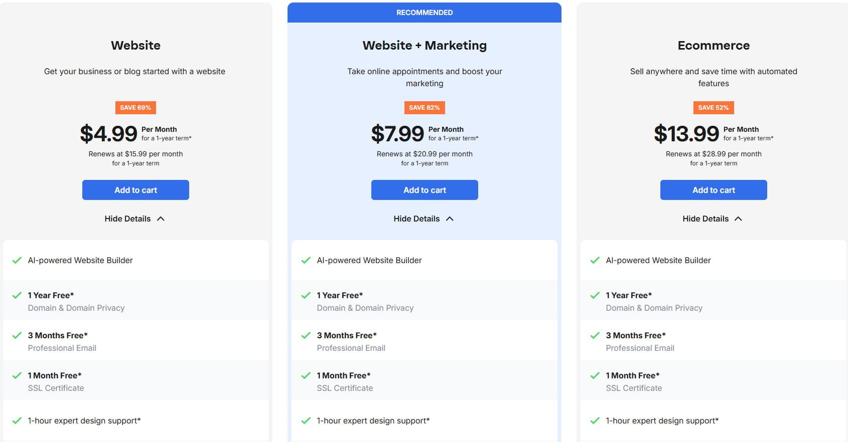 Network Solutions AI网站构建器