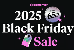 Elementor黑五网一活动