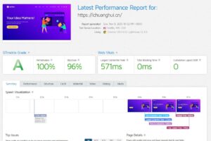 两次GTmetrix测试