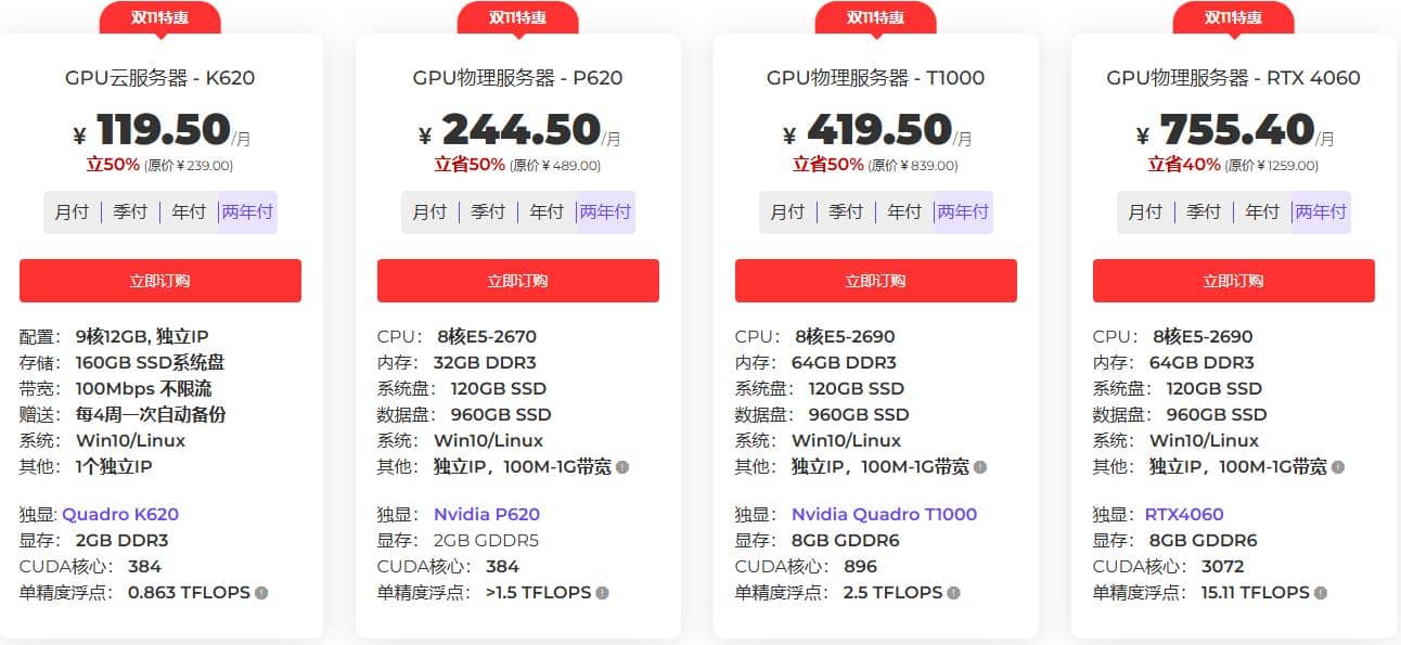 鹄望云GPU服务器