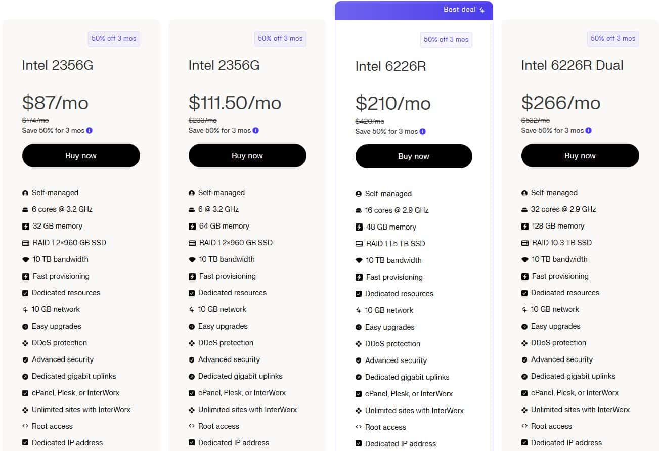 Liquid Web云服务器