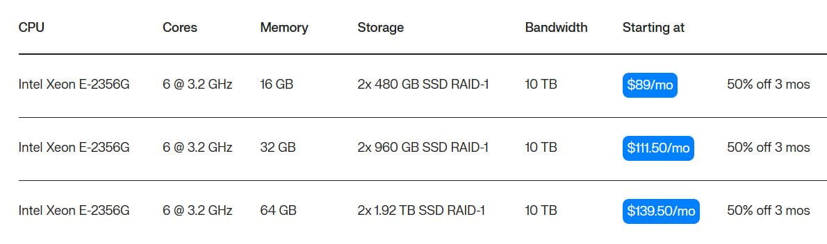 Liquid Web云服务器