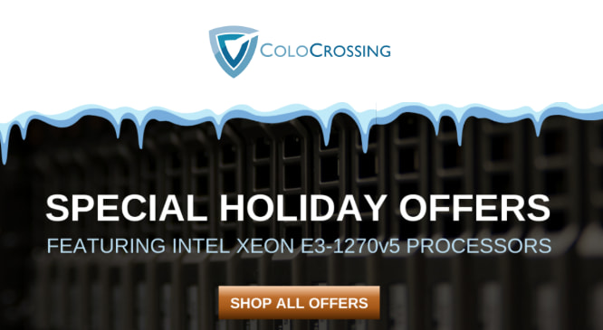 ColoCrossing冬日促销