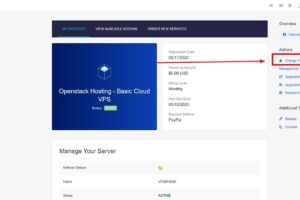 OneVPS云服务器密码修改
