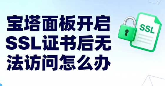 宝塔面板ssl证书无法访问