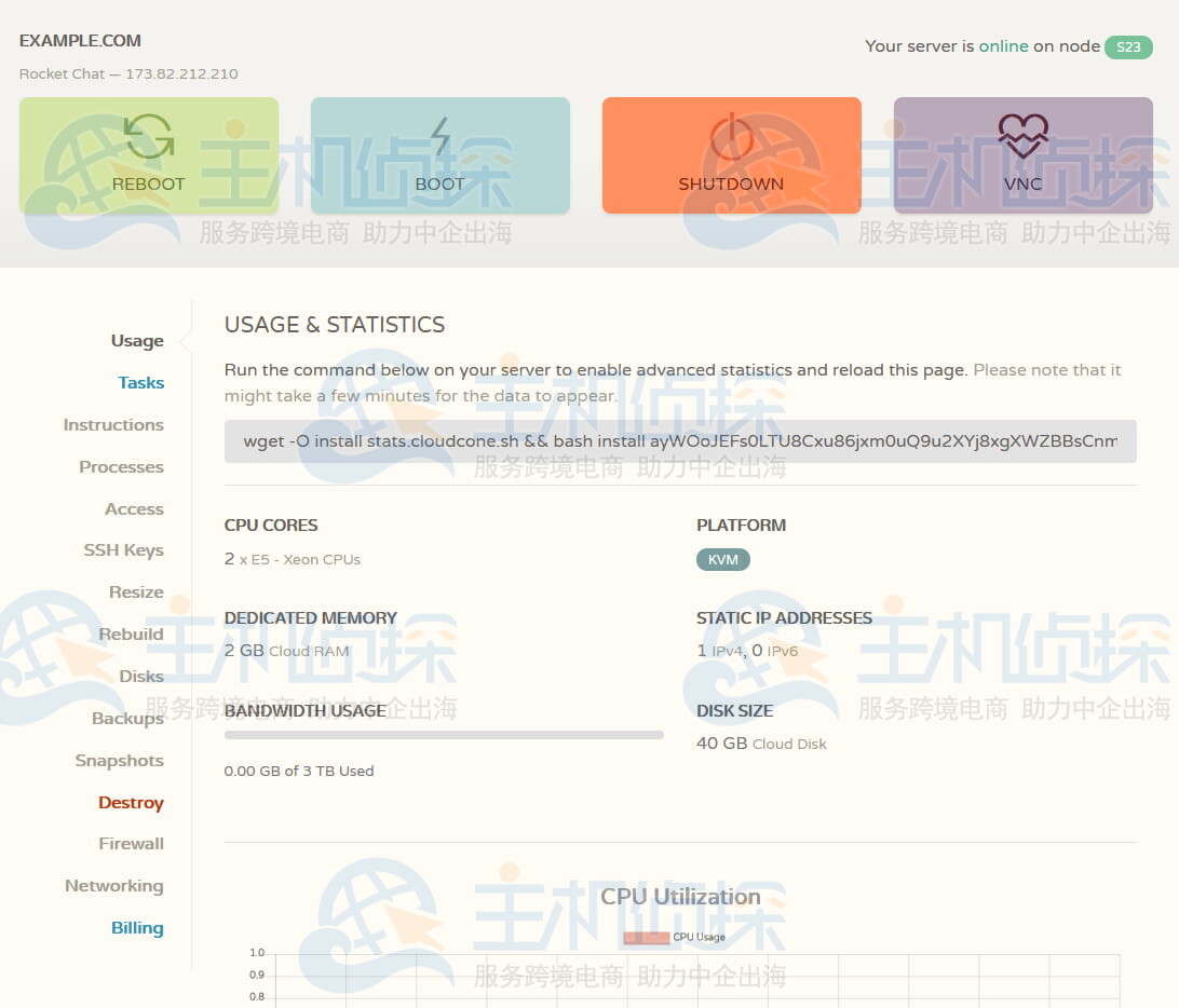 CloudCone美国云服务器