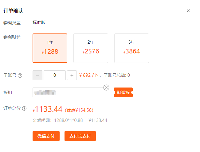 Shopdora年卡8.8折优惠