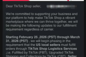 TikTok Shop自发货模式全面叫停