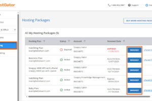 管理的主机套餐