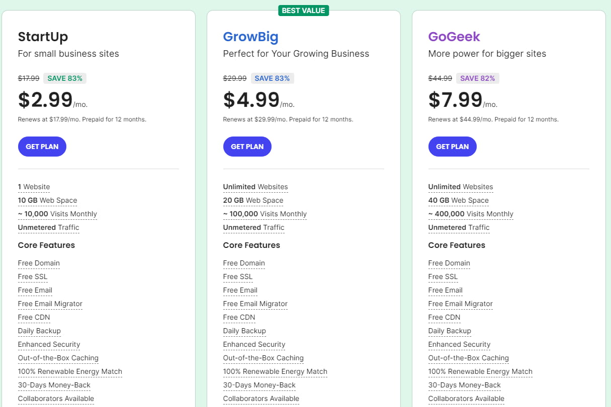Siteground虚拟主机