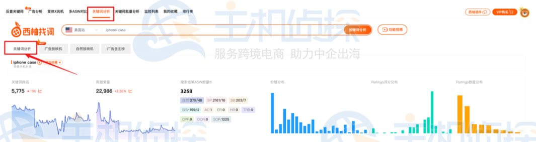 西柚找词工具怎么进行关键词分析