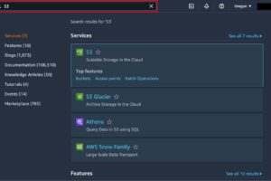 打开Amazon S3控制台