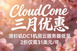 CloudCone新年促销 美国纯SSD VPS低至$14.99/年 续费同价