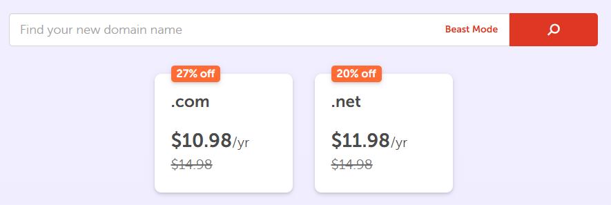 Namecheap域名注册