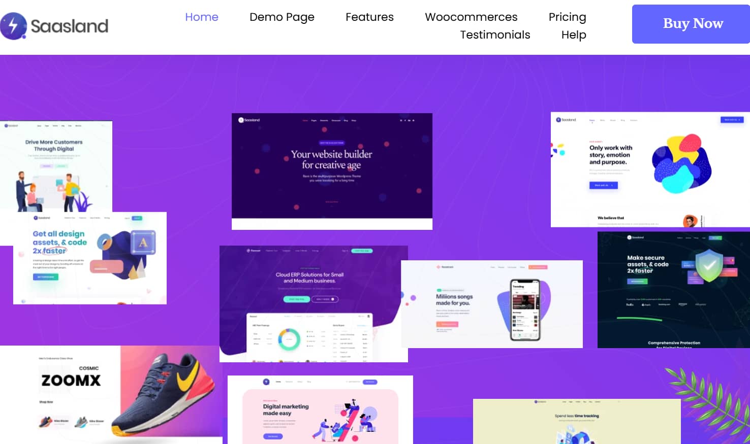 WordPress技术博客主题推荐Saasland