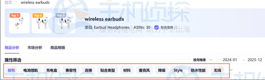 Shulex商品属性分析