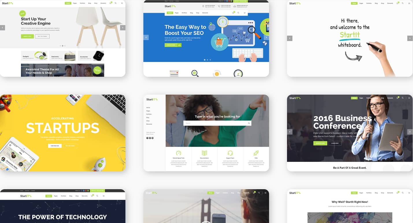 WordPress技术博客主题推荐Startit