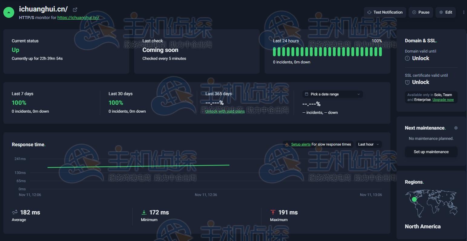 Hostinger主机正常运行时间