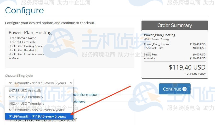 WebHostingPad主机配置