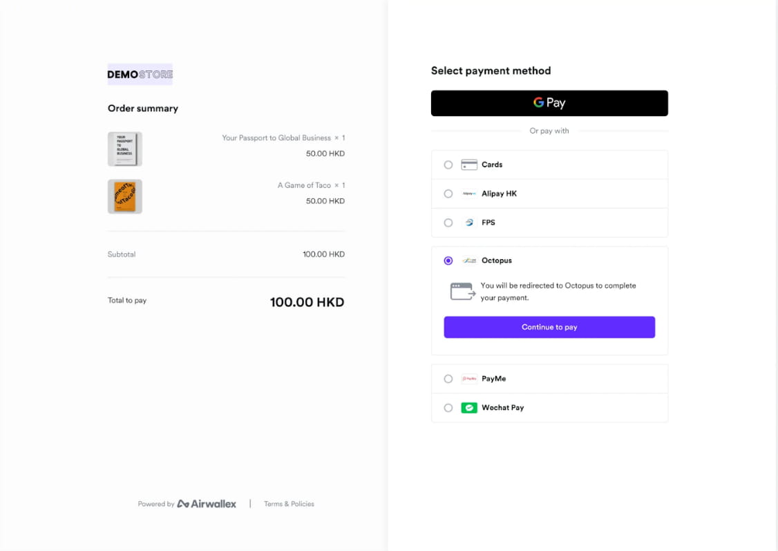 Airwallex 空中云汇收单方案