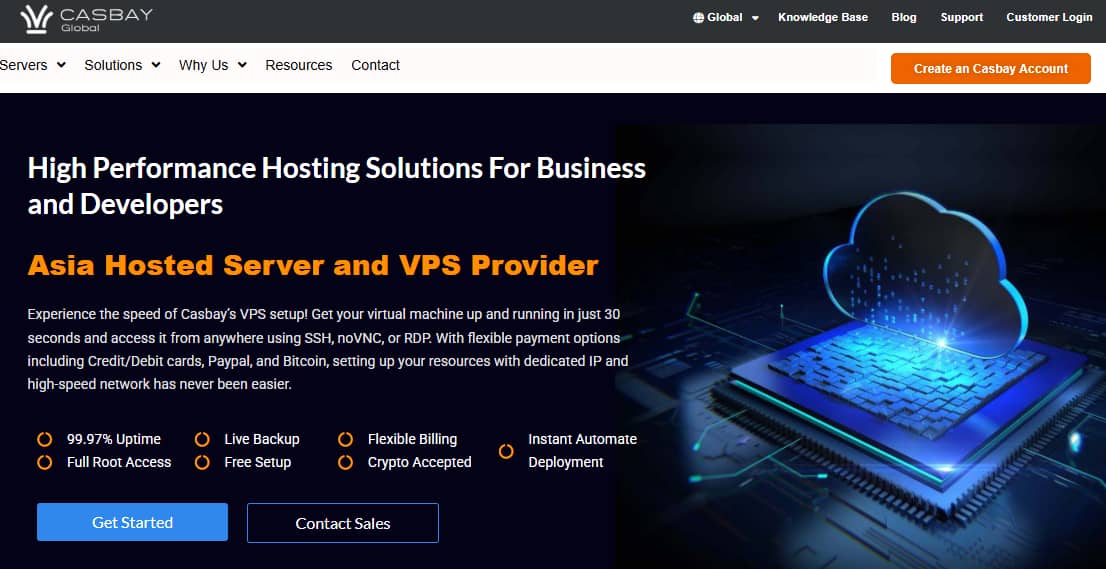 Casbay马来西亚机房钜惠