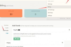 CloudCone账户充值