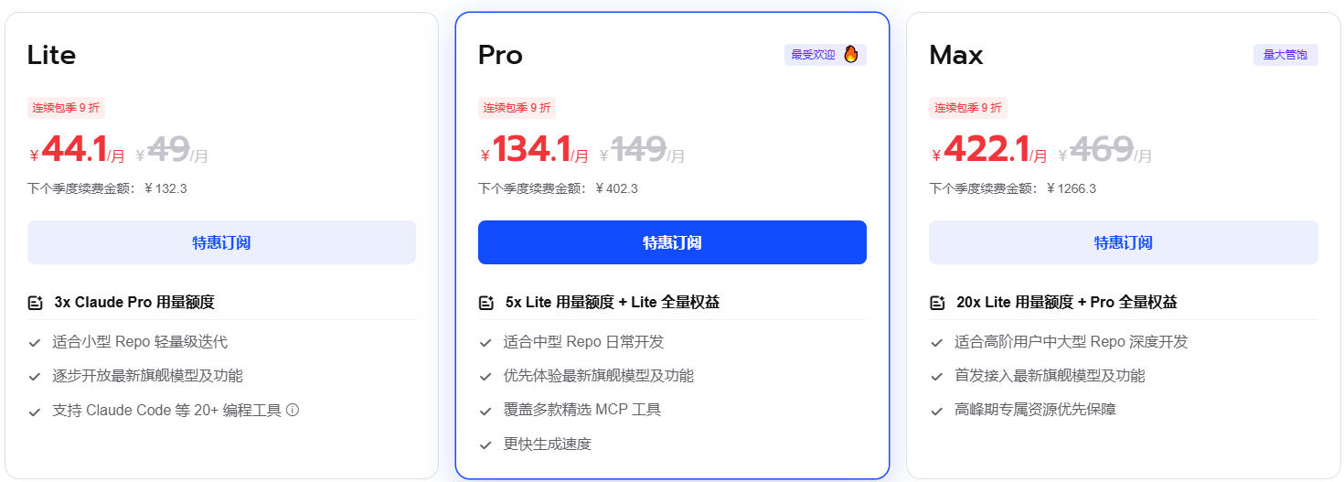 智谱AI GLM Coding Plan