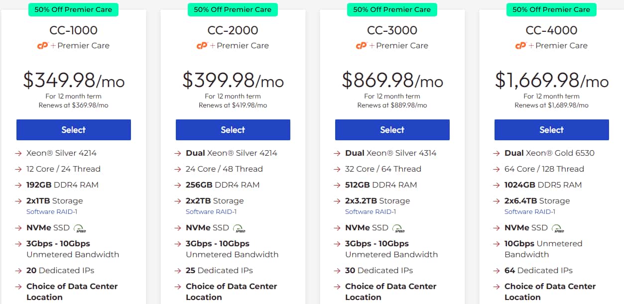 InMotionHosting高容量国外服务器
