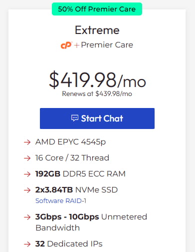 InMotionHosting AMD EPYC国外服务器