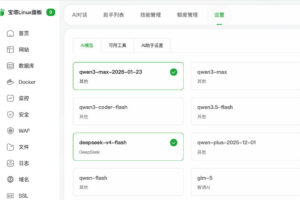 使用宝塔面板排查问题