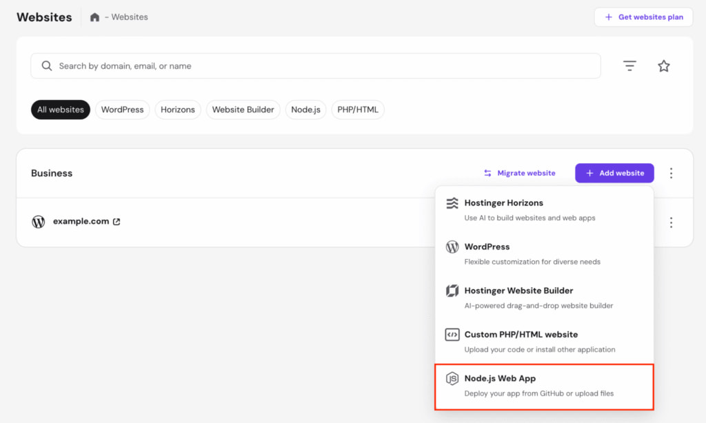 Node.js Web应用程序