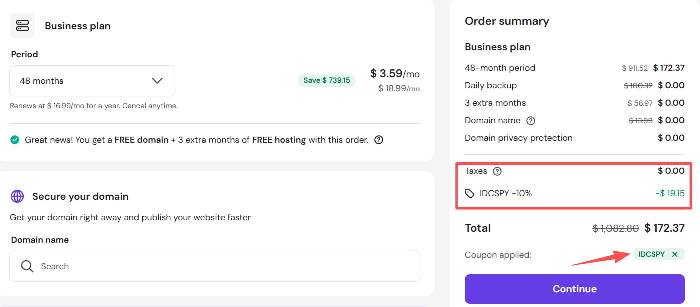 Hostinger折扣价格