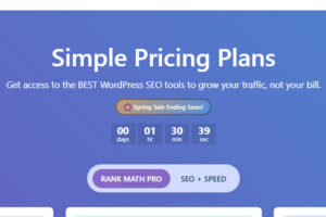 Rank Math春季特惠
