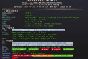 RAKsmart美国洛杉矶服务器CPU硬件信息