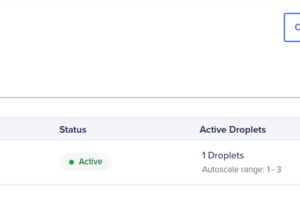DigitalOcean控制面板
