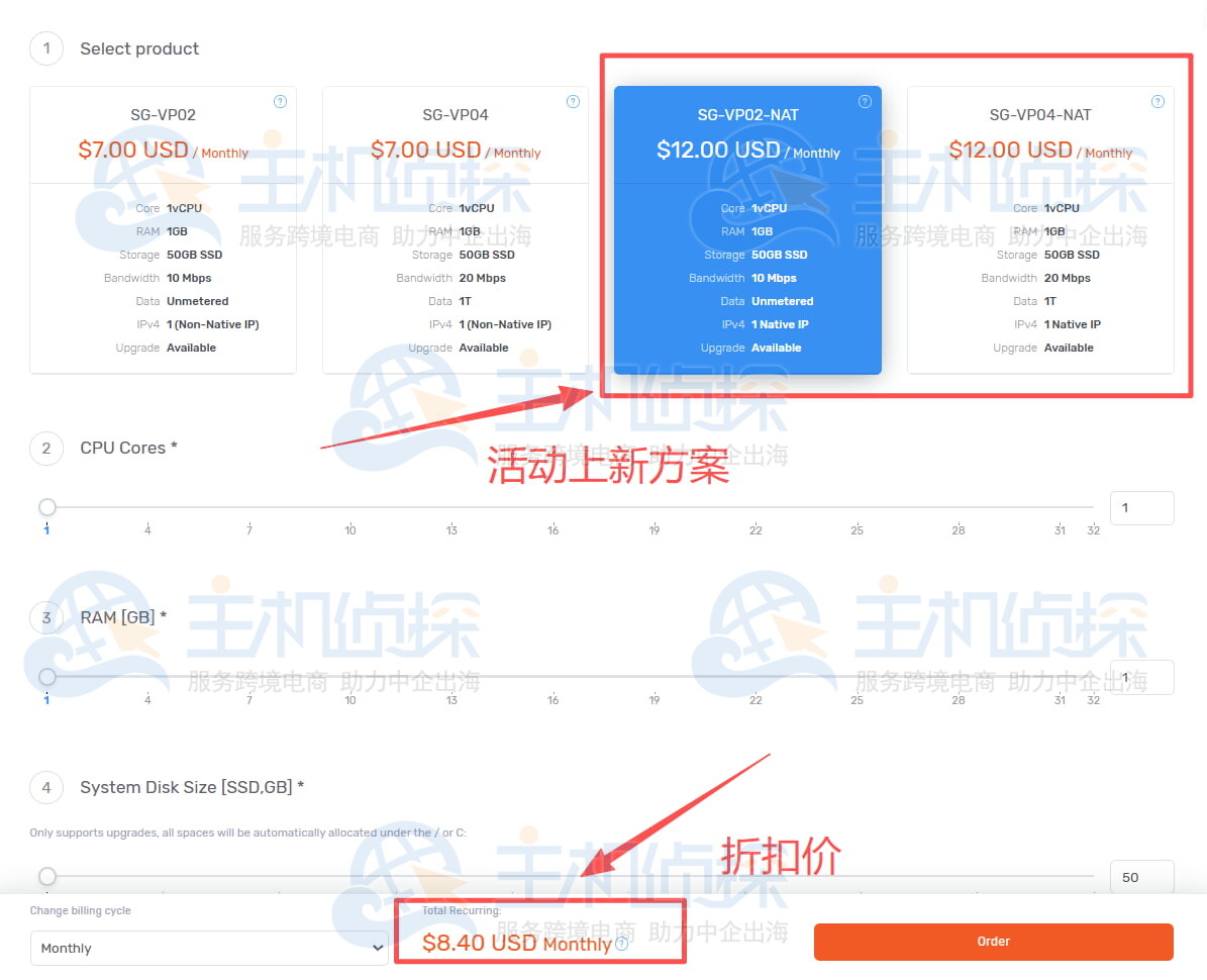 Lightlayer原生IP新加坡云服务器优惠价格
