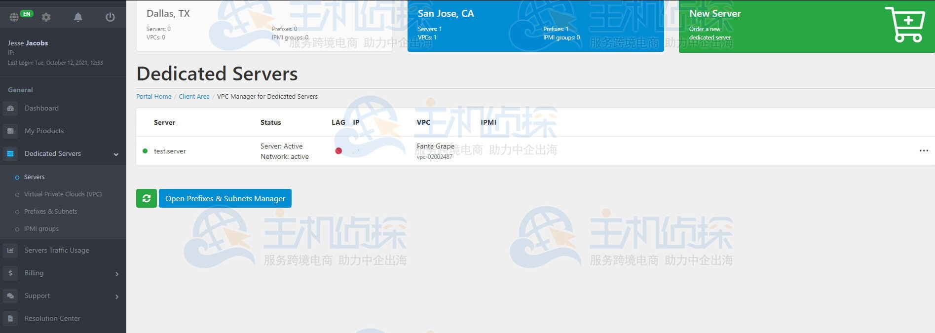 Traffic Usage & Bandwidth