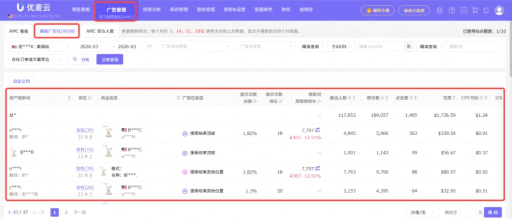 亚马逊营销云(AMC)