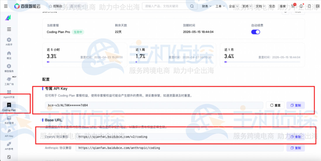 配置模型API