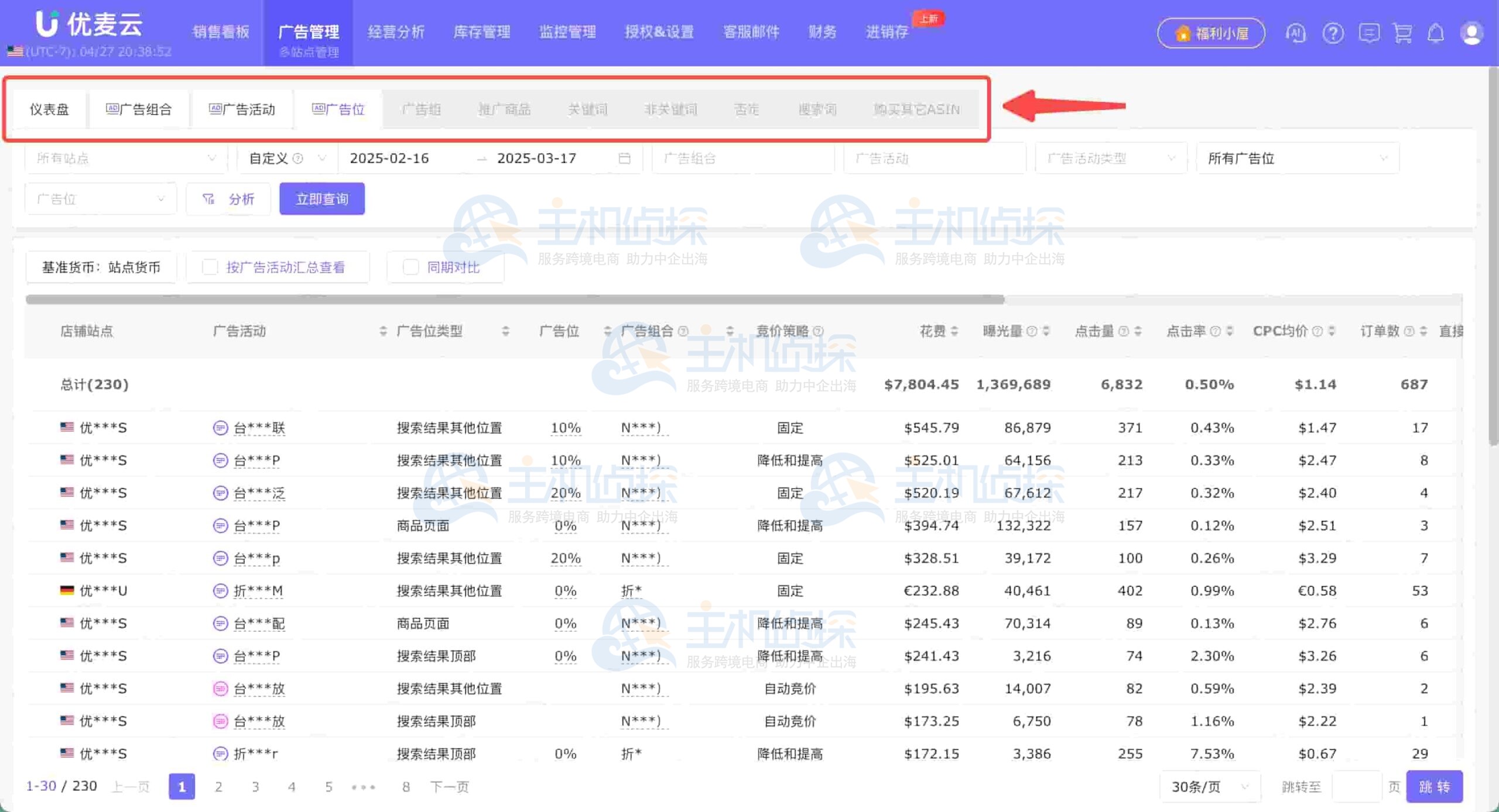 多站点管理功能