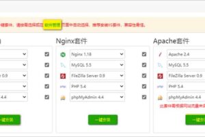 安装环境