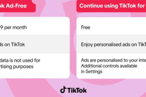 TikTok英国将推出无广告模式
